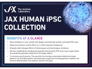 JAX Human iPSC Collection
