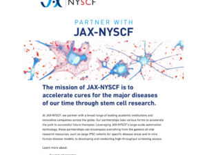 Partner with JAX NYSCF